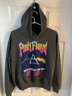 WOMENS PINK FLOYD TOUR  BAND HOODIE
